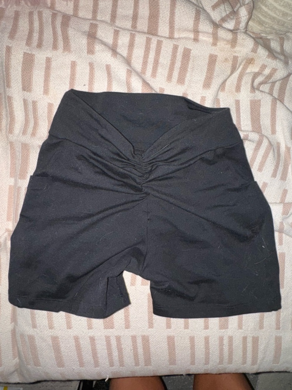 Bombshell Sportswear V Back Shorts